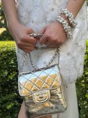 Chanel Metallic Gold Mini Bag